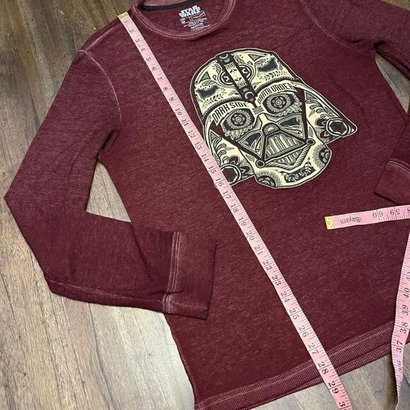 Star Wars Darth Vader Skull Long Sleeve Shirt - Picture 5 of 9